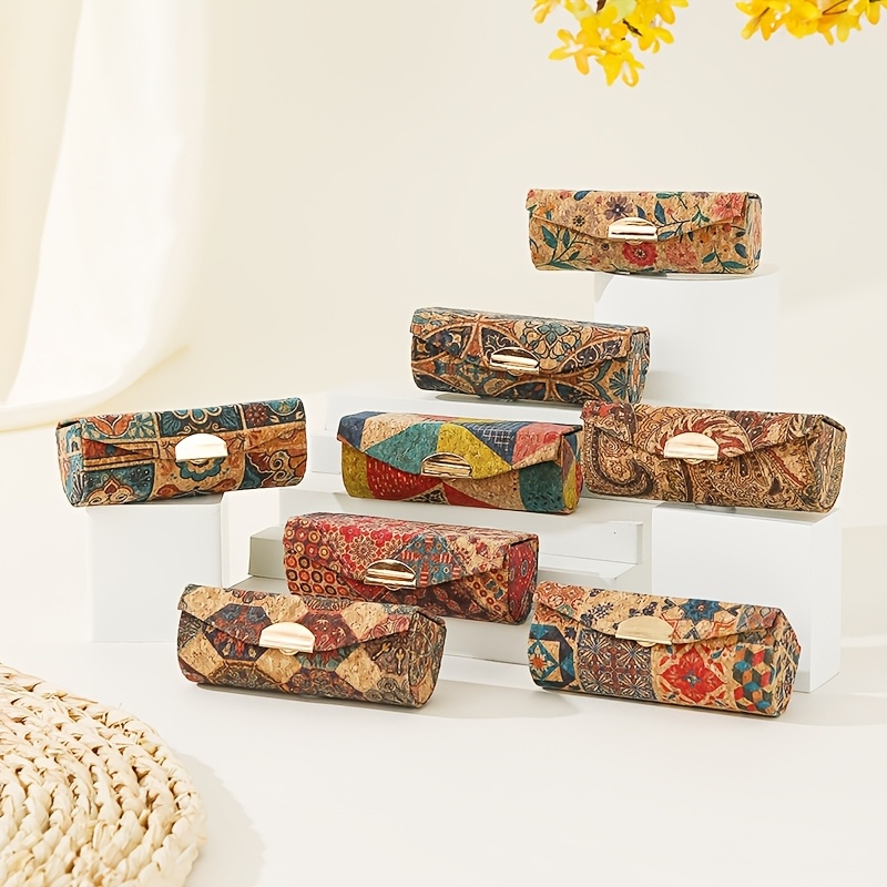 Retro Lipstick Box with Makeup Mirror